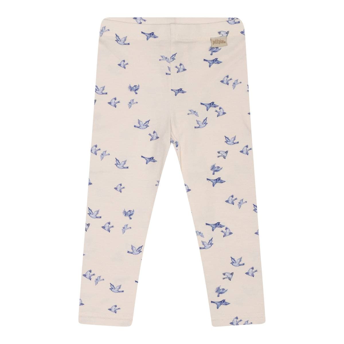 Petit Piao Petit Piao Legging Printed Blue Bird (62 / 3 mnd)