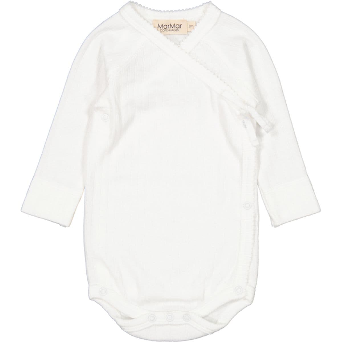 MarMar Body Modal Pointelle Belita Gentle White (50 / 0-1 mnd)
