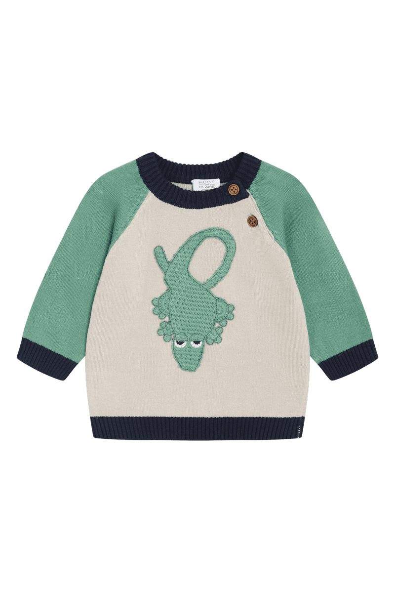 Hust And Claire Palle Pullover French Oak (80 / 1 år)