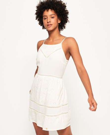 Superdry Superdry Lilah Schiffli-kjole