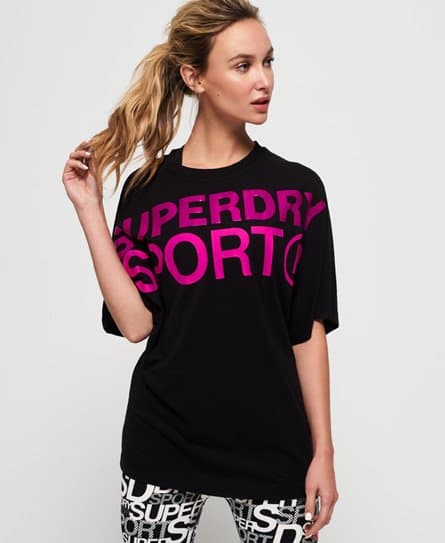 Superdry Superdry Active Loose Boyfriend-T-skjorte