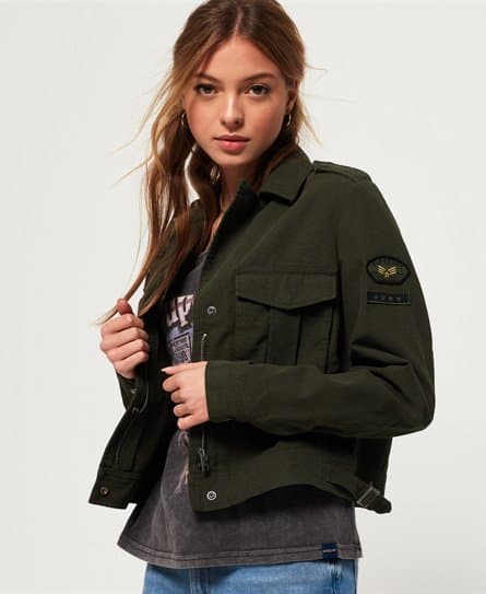 Superdry Superdry Military Crop-jakke