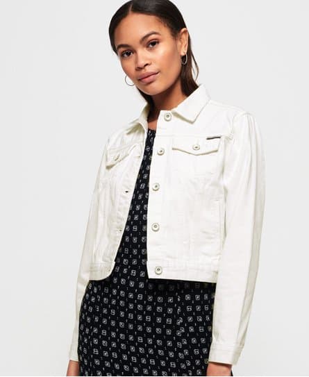 Superdry Superdry Denim Girlfriend-jakke