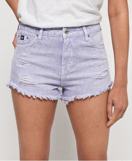Superdry Superdry Eliza Cut Off Denim-shorts