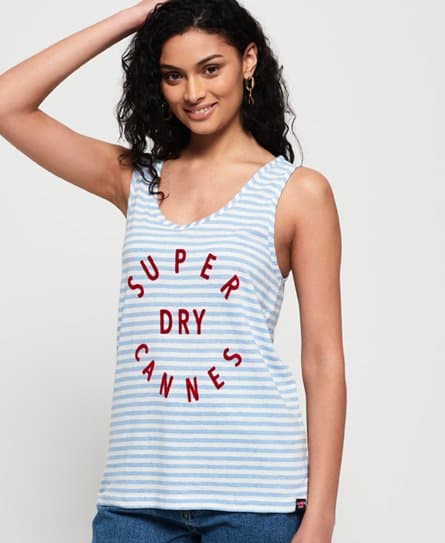 Superdry Superdry Coast Stripe Graphic-singlet