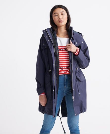 Superdry Superdry Essentials-parkaskåpe med lange ermer
