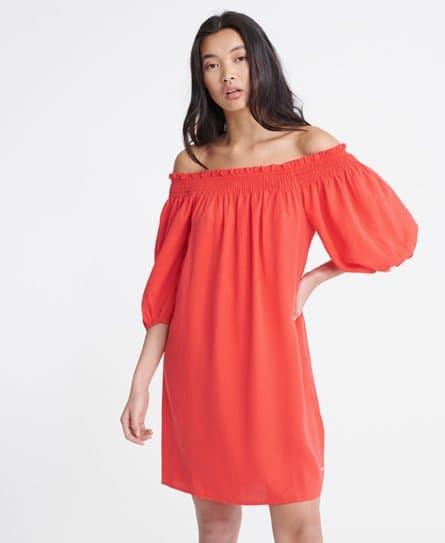 Superdry Superdry Desert Off Shoulder-kjole