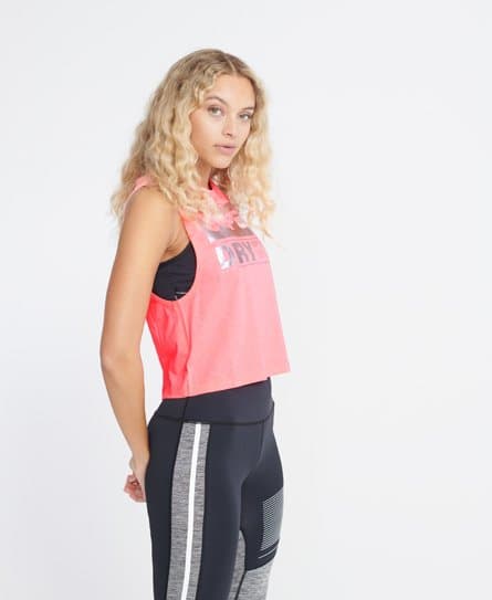 Superdry Superdry Streetsport Crop-tanktopp