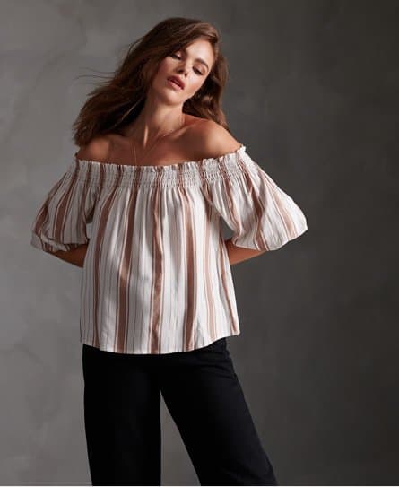 Superdry Superdry Desert Off Shoulder-topp