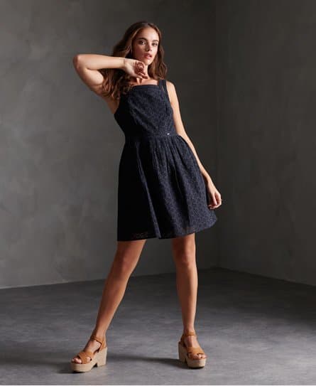 Superdry Superdry Blair-kjole med broderi