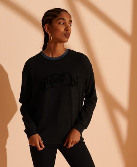 Superdry Superdry Supermyk topp med grafikk