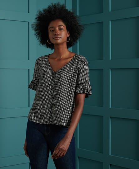 Superdry Superdry Neia-topp med knapping