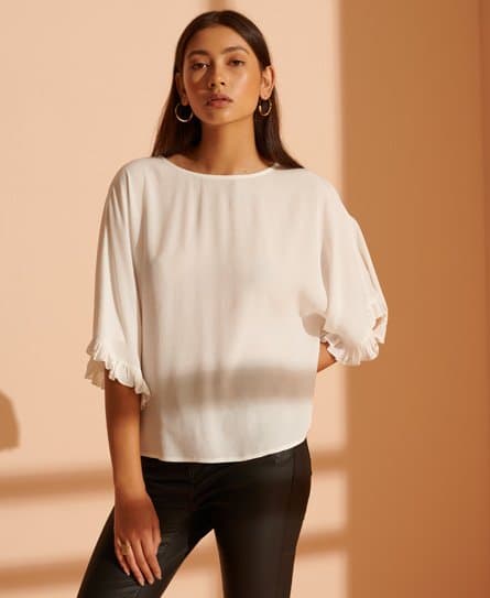 Superdry Superdry Lola-topp med vide ermer