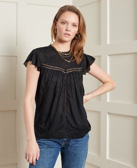 Superdry Superdry Monika-overdel med heklekant