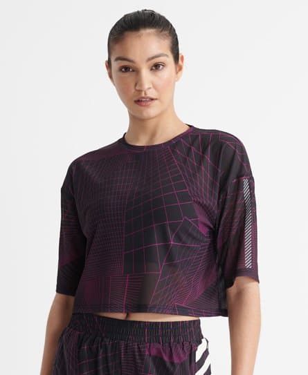 Superdry Sport Running-T-skjorte i mesh