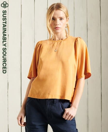 Superdry Superdry Vevd T-skjorte i tencel