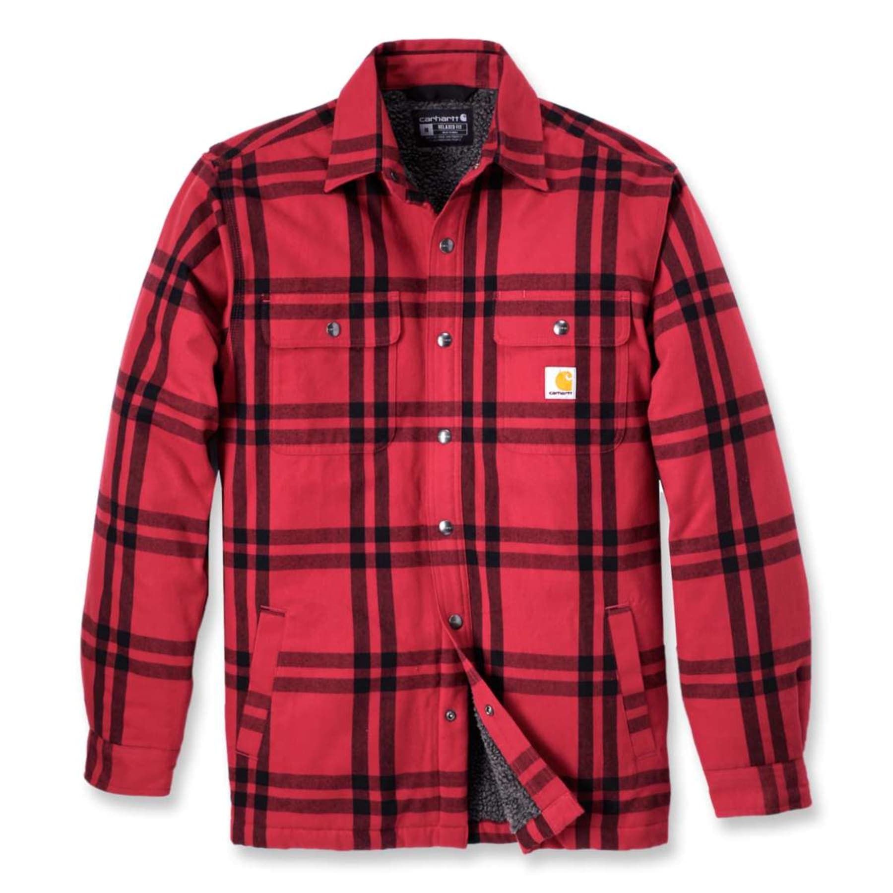Carhartt Carhartt Men's Roane Hooded Shirt Jacket Crabapple