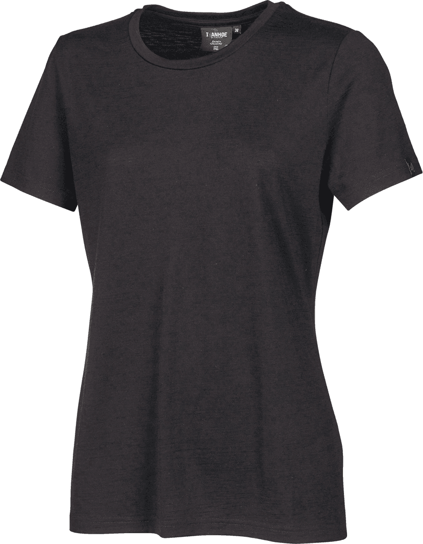 Ivanhoe Ivanhoe Women's Underwool Cilla T-Shirt Black
