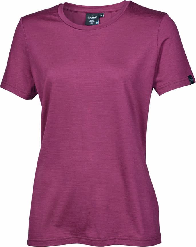 Ivanhoe Ivanhoe Women's Underwool Cilla T-Shirt Lilac Rose
