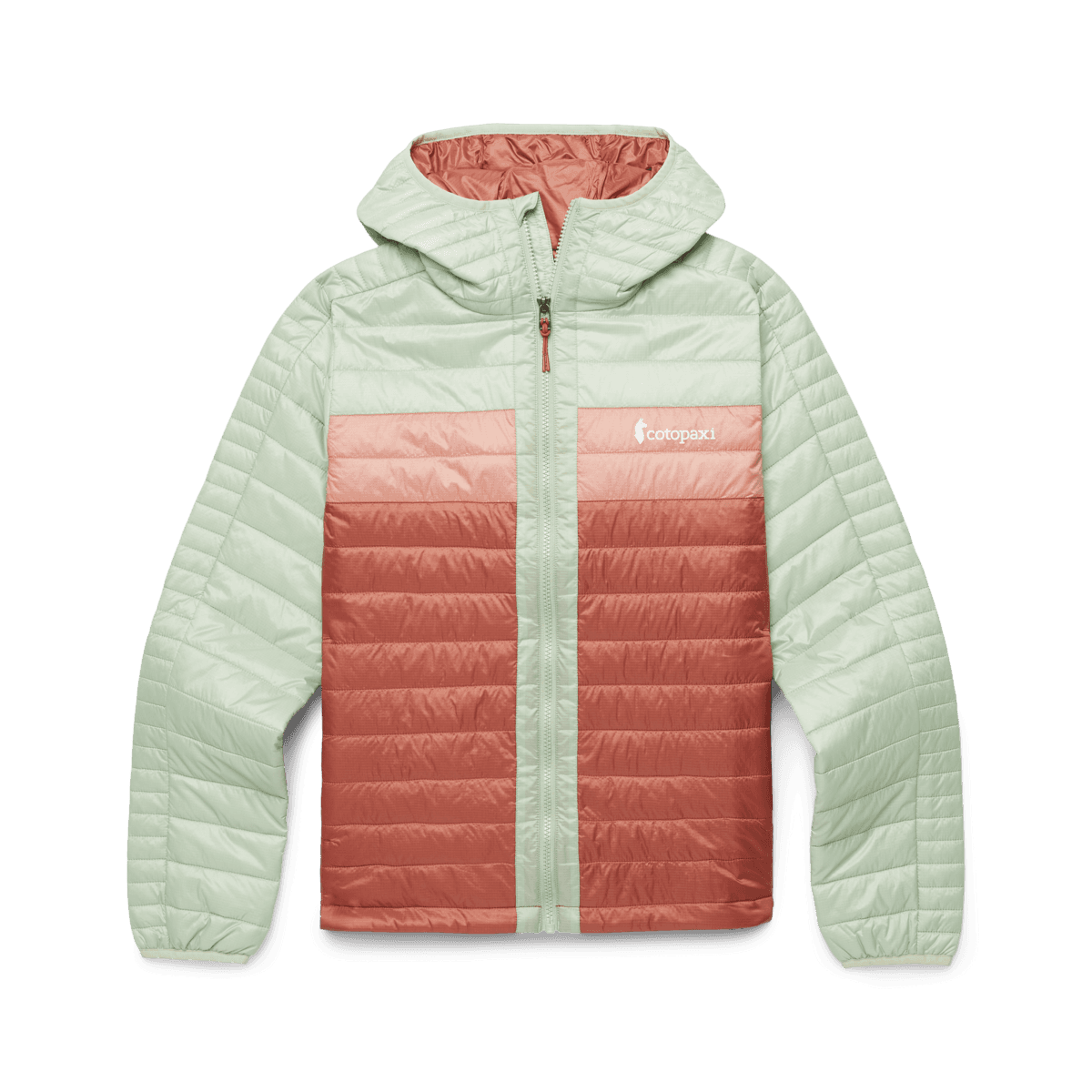 Cotopaxi Women's Capa Insulated Hooded Jacket Green Tea/Faded Brick