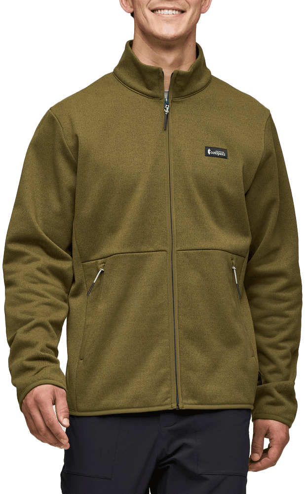 Cotopaxi Cotopaxi Men's Envo Fleece Full-Zip Jacket Heather Live Oak