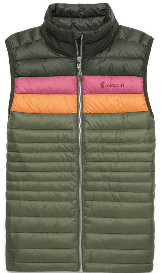 Cotopaxi Women's Fuego Down Vest Woods And Fatigue