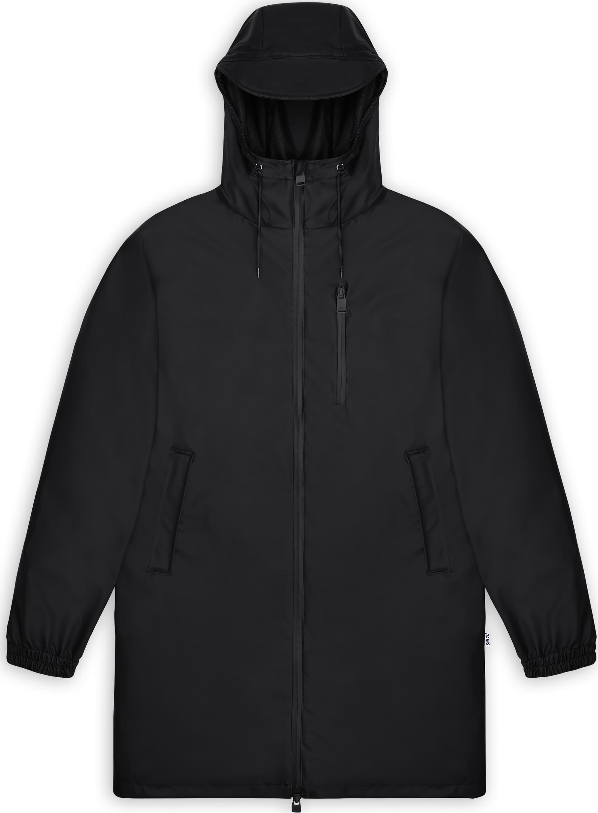 Rains Rains Unisex Long Storm Breaker Black