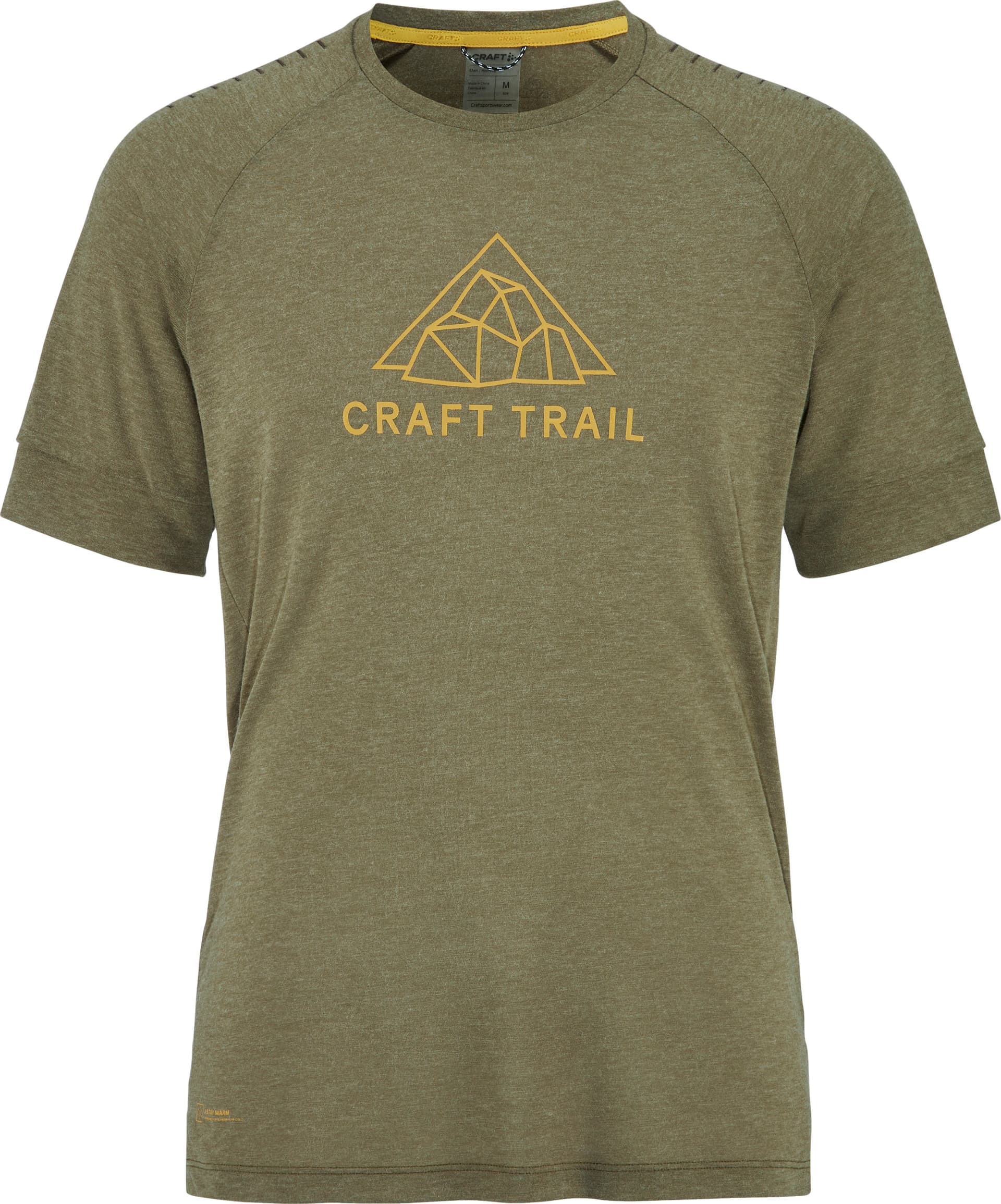 Craft Men's Advance Trail Wool Short Sleeve Tee Rift Melange