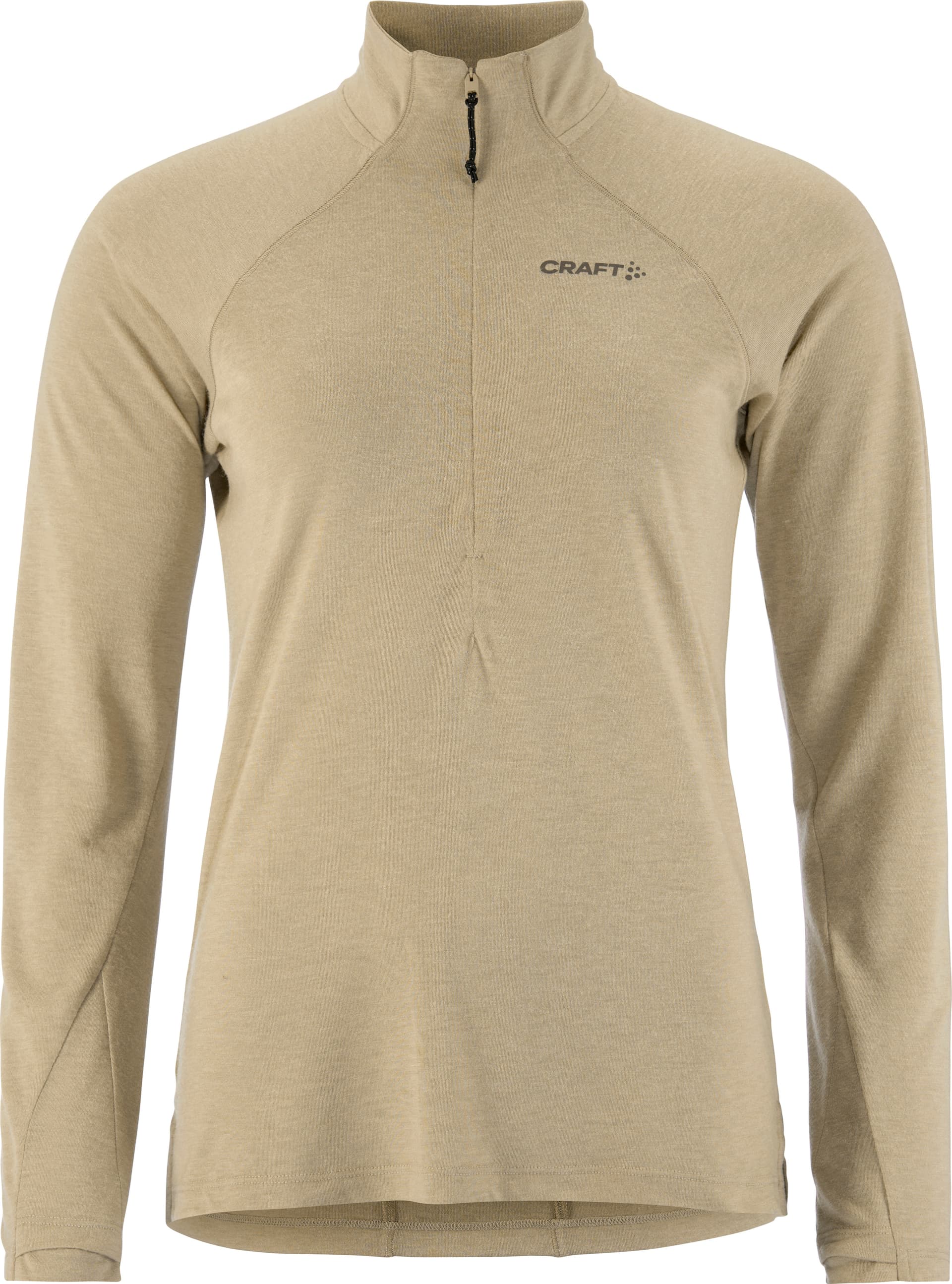 Craft Women's Advance Subz Wool Longsleeve Tee 3 Hay/melange