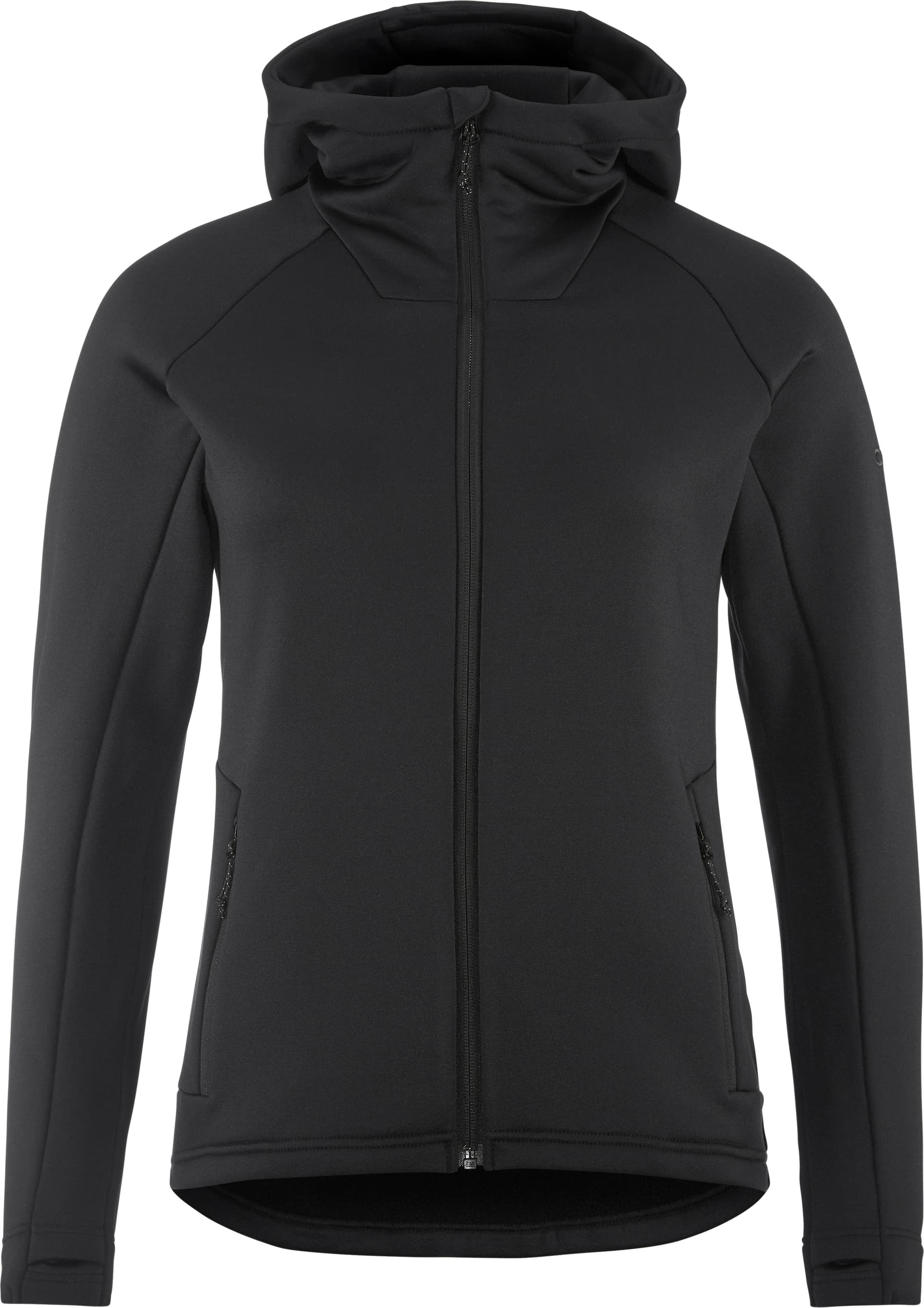 Craft Women's Adv Explore Power Fleece Hood Jacket Black