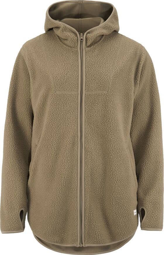 Craft Women's Join Pile Fleece Full Zip Hood Taupe