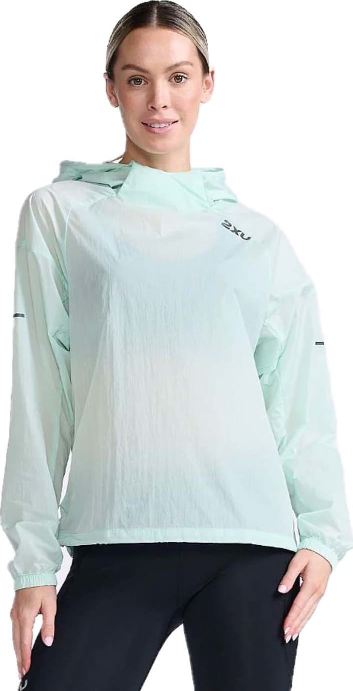 2XU 2XU Women's Aero Anorak Glacier/Black Reflective