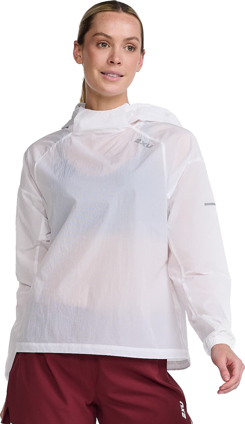 2XU 2XU Women's Aero Anorak White/Silver Reflective