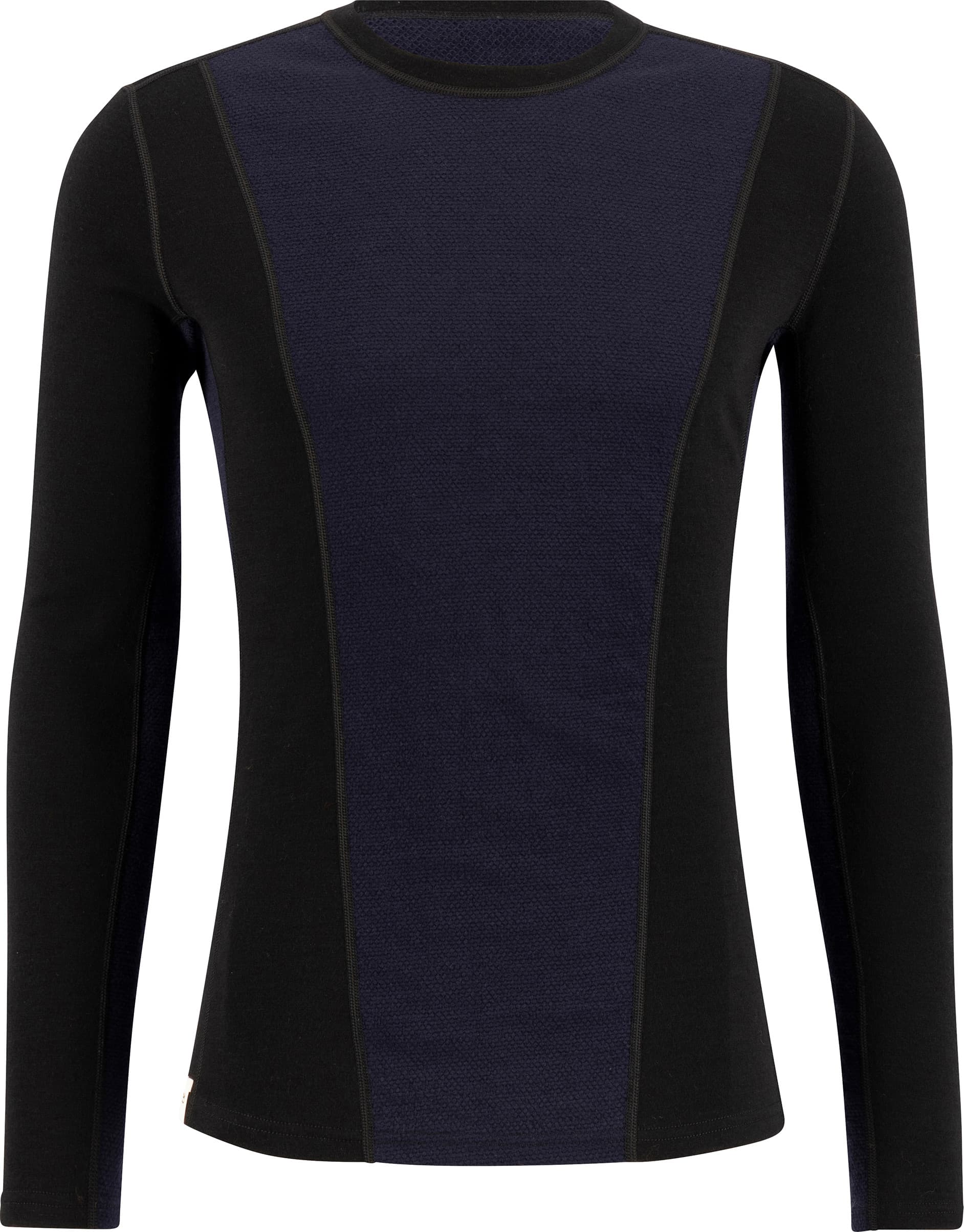 Ulvang Ulvang Men's Peak Map Crew Baselayer Black/Navy Blue