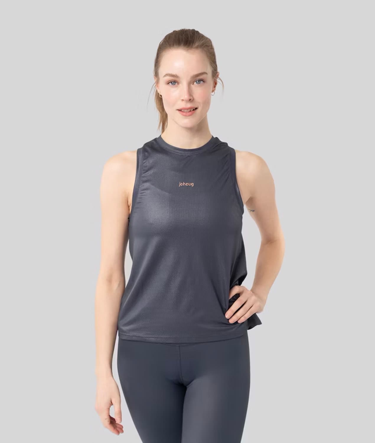 Johaug Johaug Women's Shape Tank Dark Blue