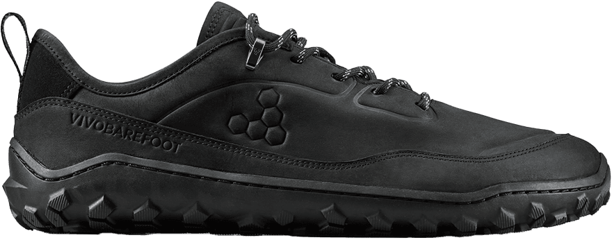 Vivobarefoot Vivobarefoot Men's Tracker Leather AT Low II Obsidian