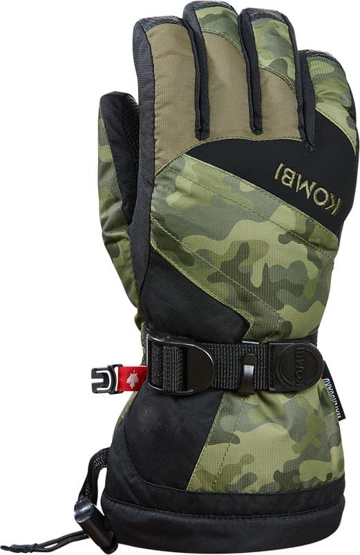 Kombi Kombi Juniors' Original Gloves Mini Khaki Liquid Camo