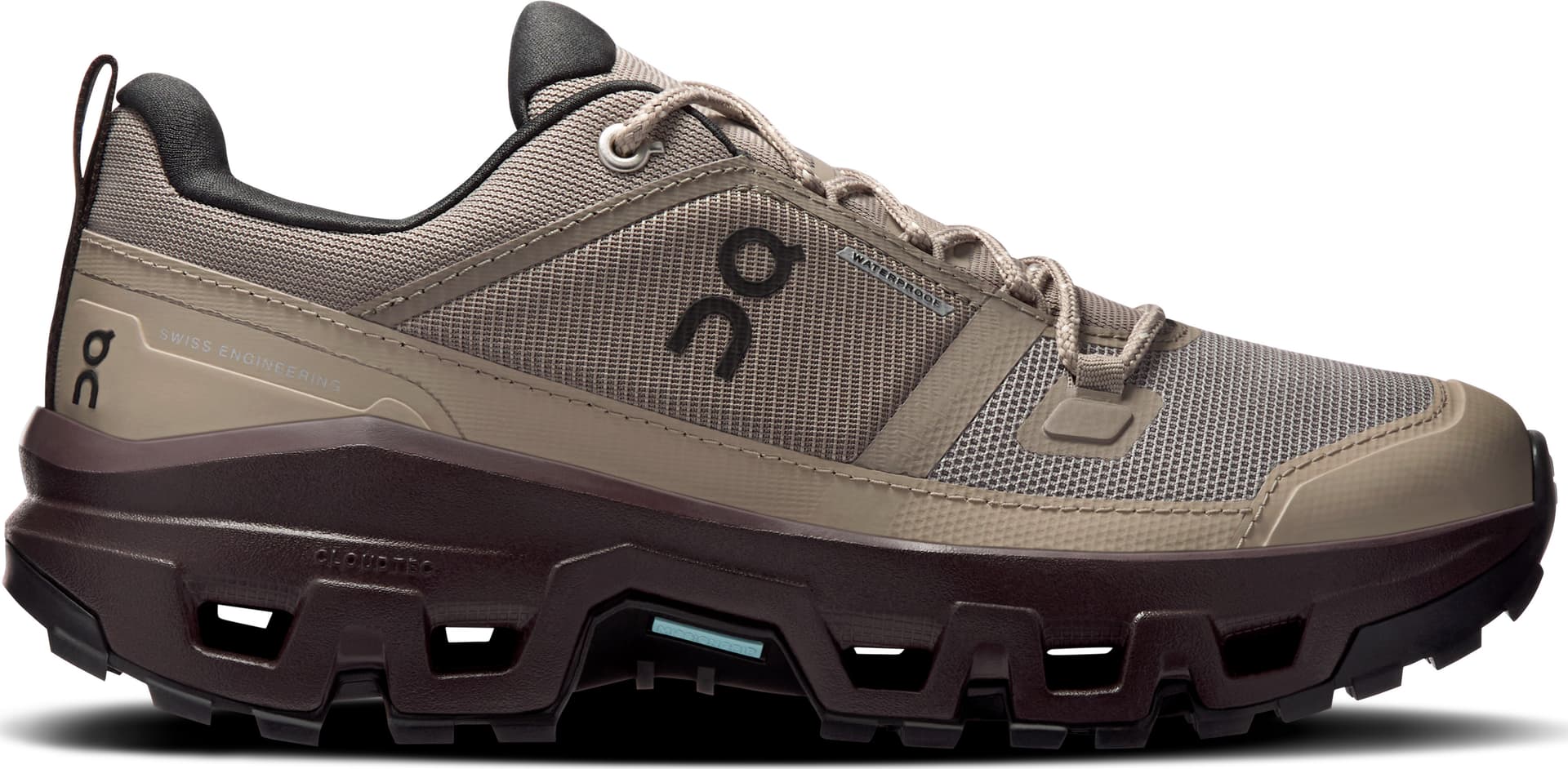 On On Women's Cloudrock Low Waterproof Cinder/Ox
