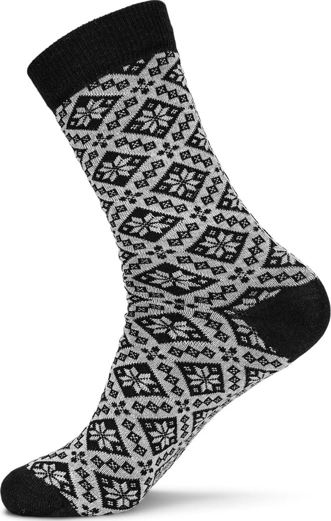 Dale of Norway Dale of Norway Bjorøy Sock Black/Offwhite