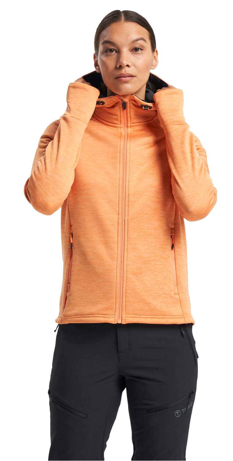 Tenson Tenson Women's TXlite Hoodie Zip Apricot Crush