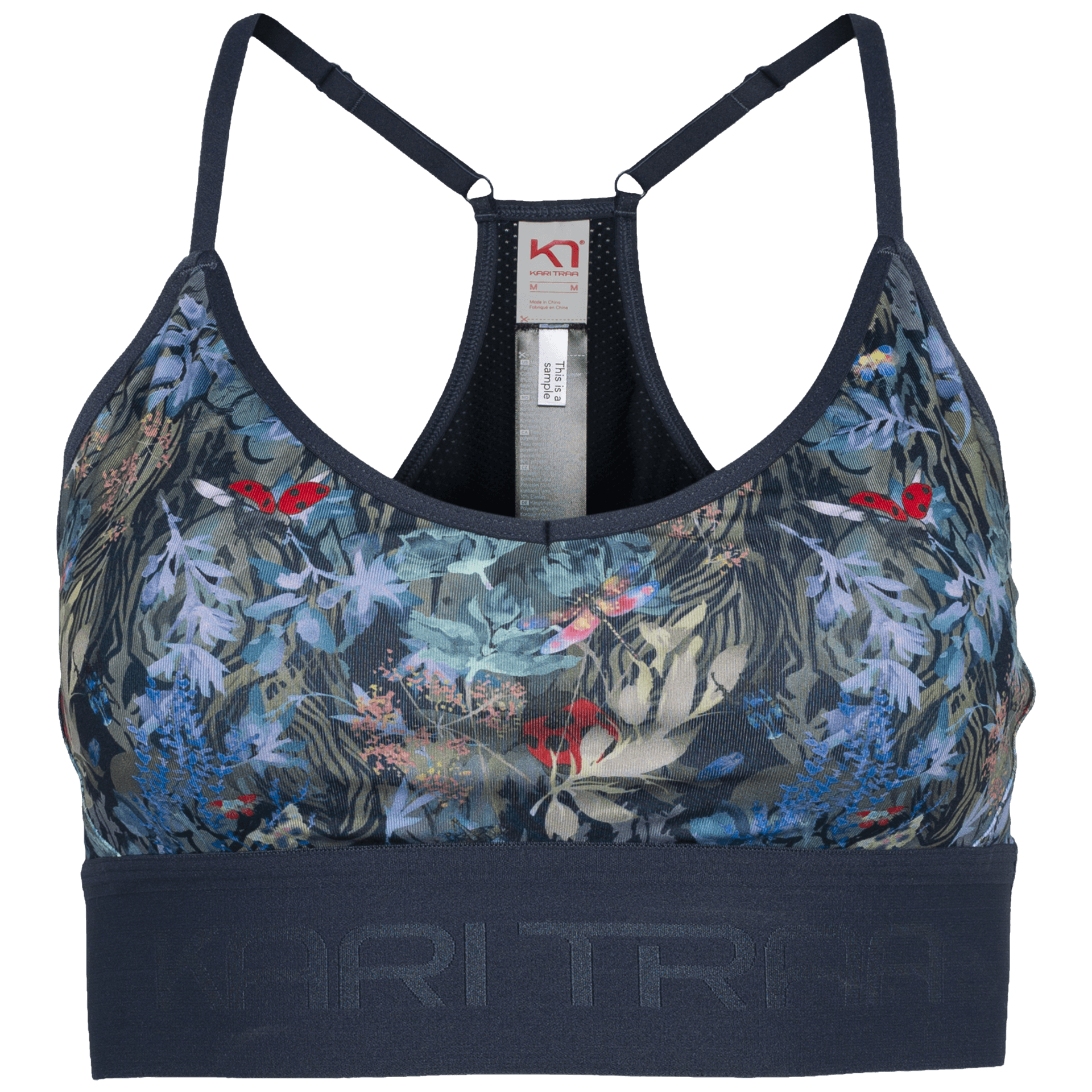 Kari Traa Women's Var Printed Dark Navy Blue