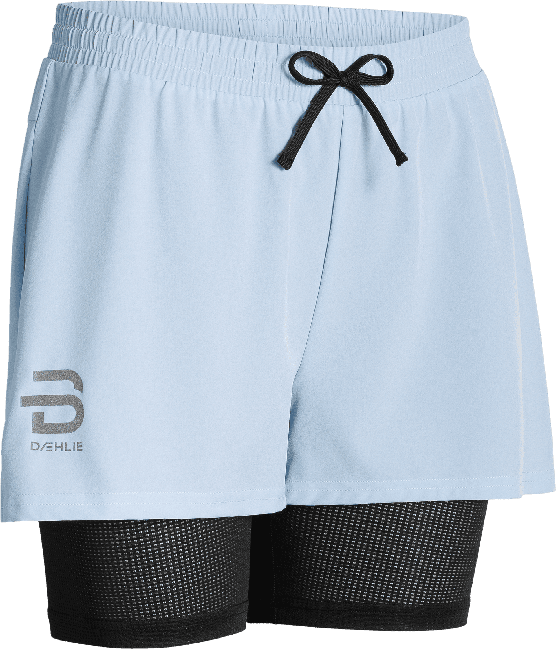 Dæhlie Women's Shorts Run 2-in-1 Blue Aura