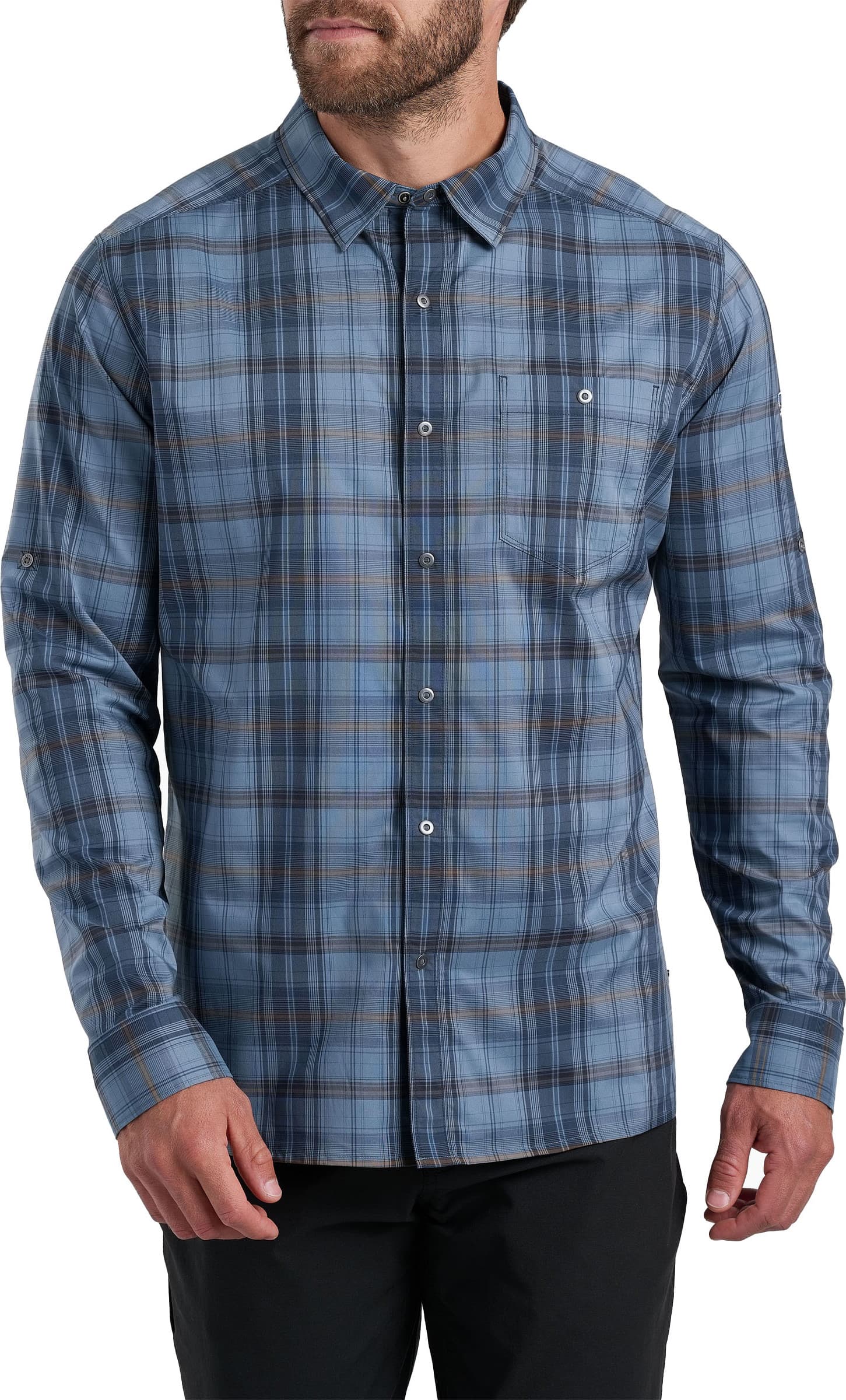 Kühl Men's Response Lite Longsleeve Blue Copper