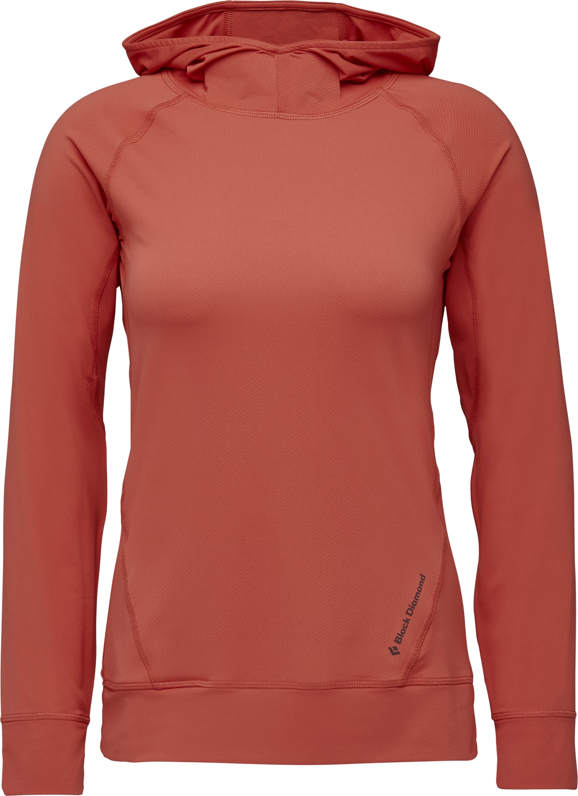 Black Diamond Women's Ls Alpenglow Hoody Baja Sunrise