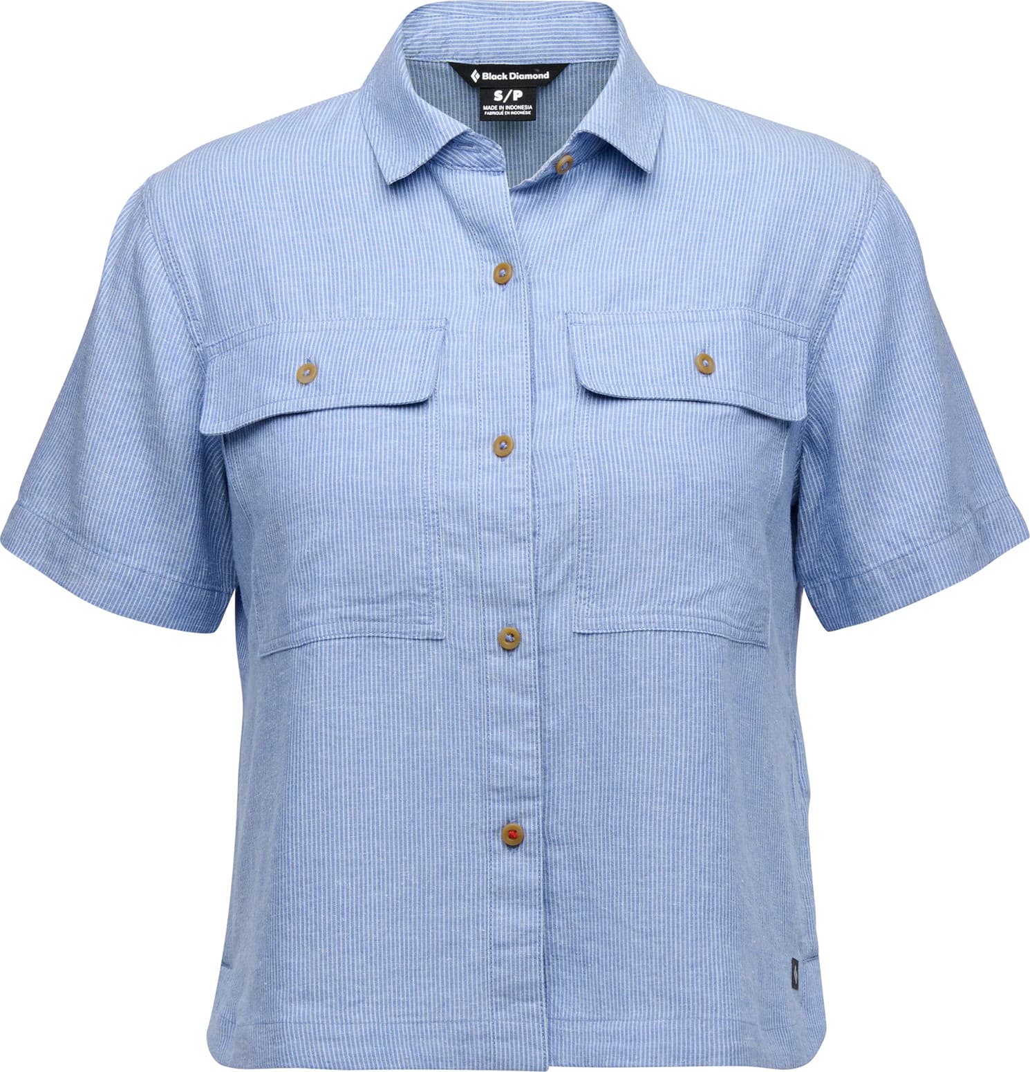 Black Diamond Women's Scenic Route Ss Shirt Creek Blue-glacier