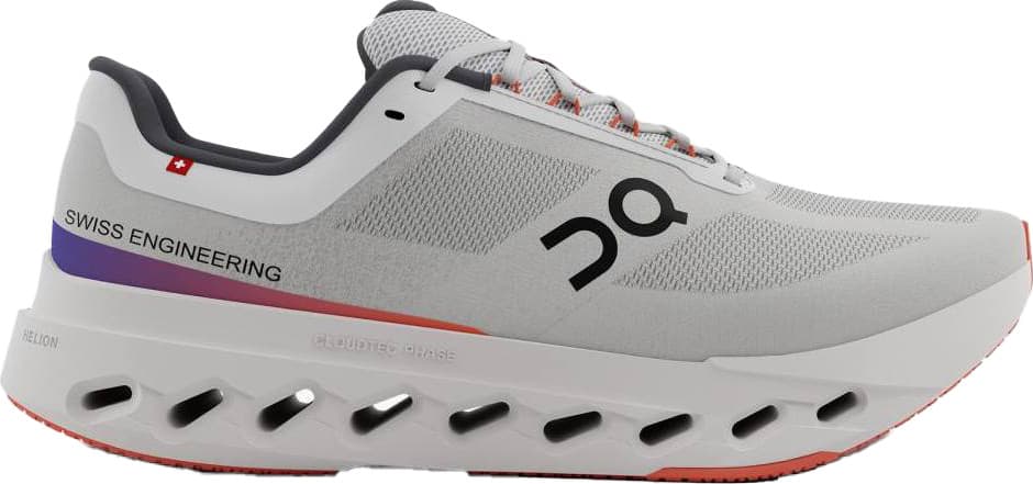 On Women's Cloudsurfer Next White/Flame