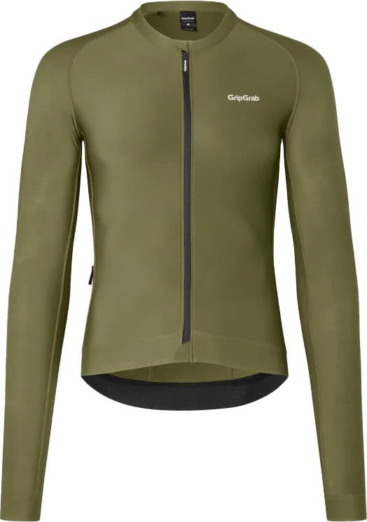GripGrab Gripgrab Men's Pacr Long Sleeve Jersey Olive Green