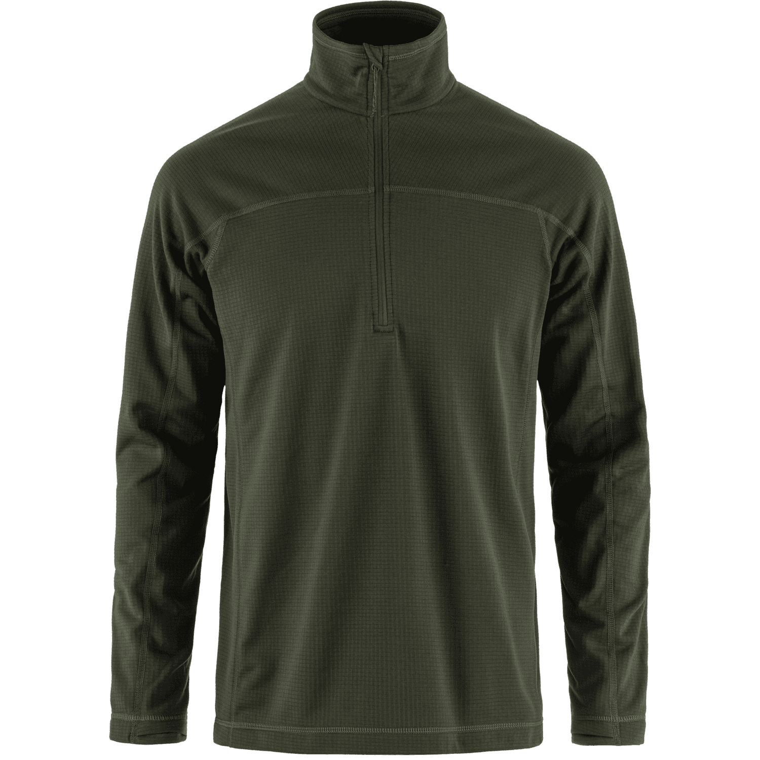 Fjällräven Men's Abisko Lite Fleece Half Zip Deep Forest