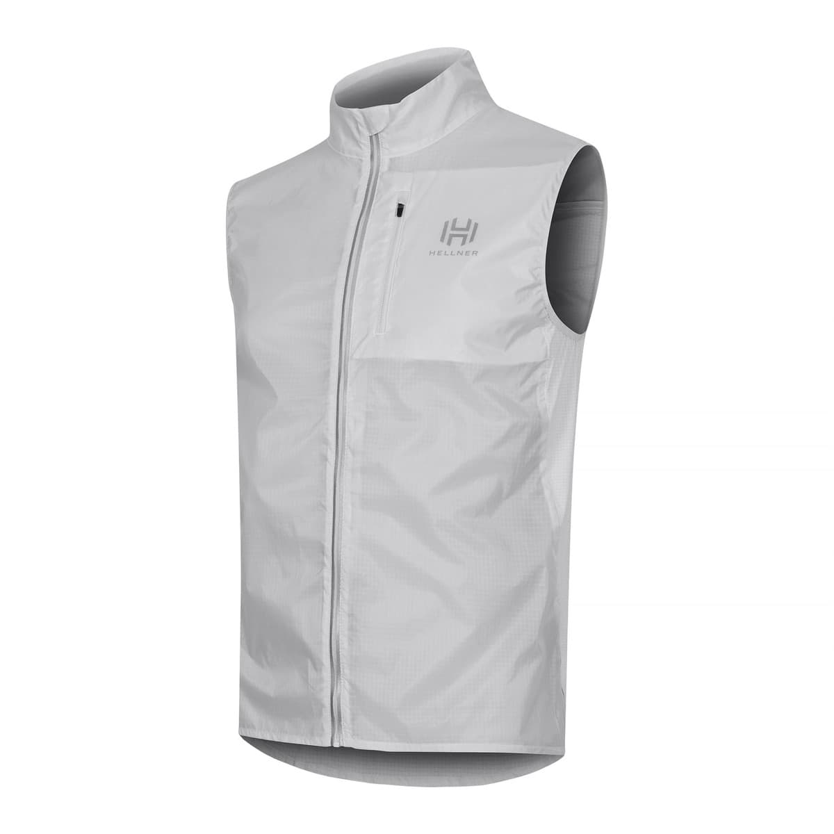 Hellner Hellner Biekkus Wind Vest Men's Nimbus Cloud