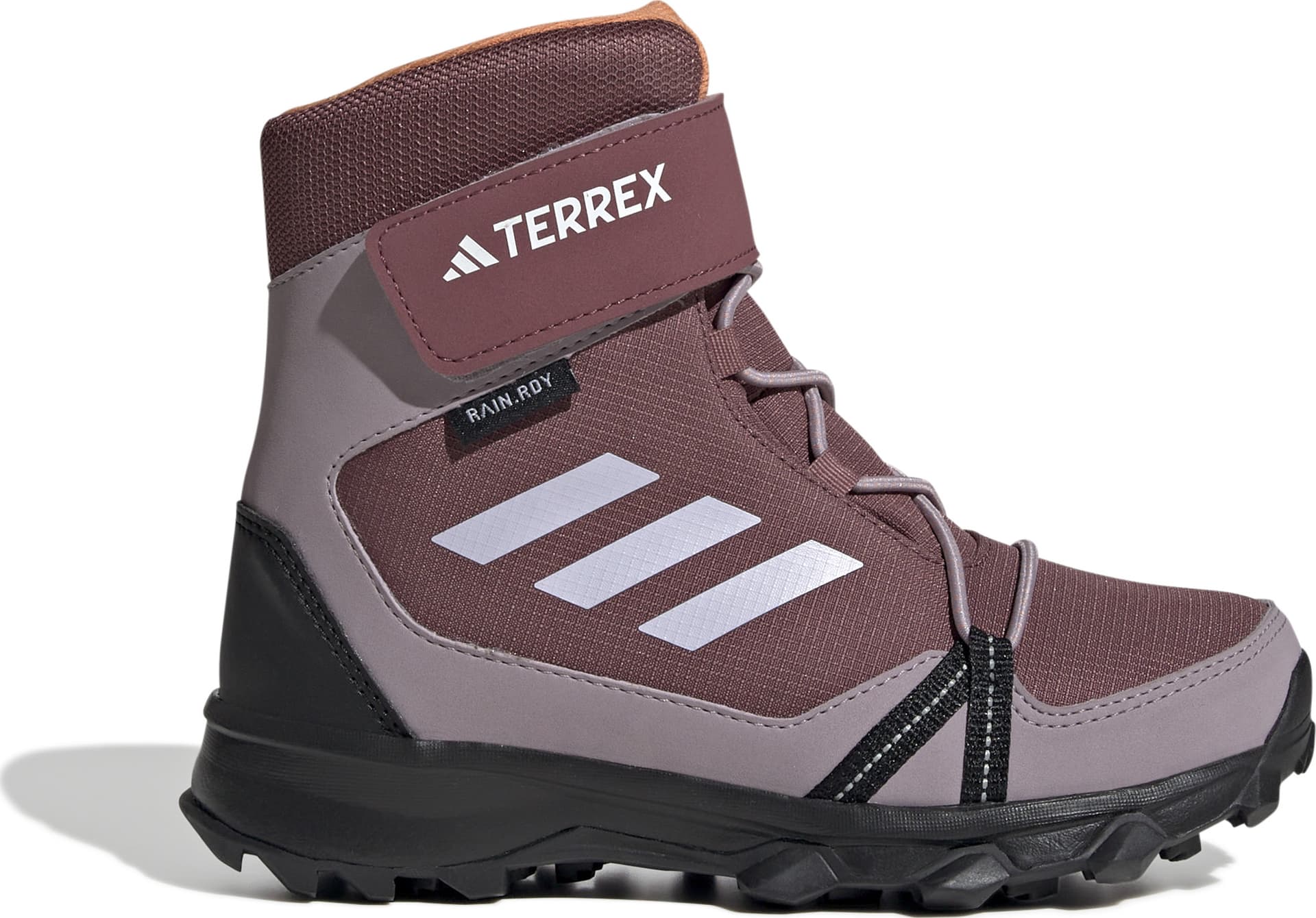 Adidas Kids' Terrex Snow Hook-and-Loop COLD.RDY Winter Skor Quicri/Sildaw/Ambtin
